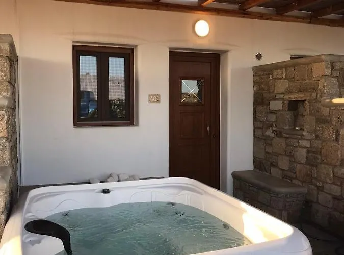 Granite Village Mykonos Lägenhetshotell Ano Mera